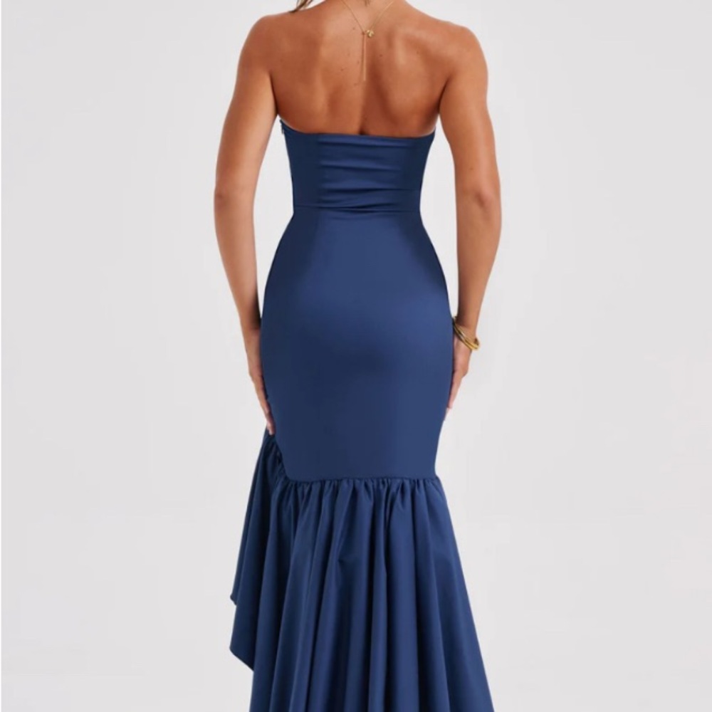 Babyboo Angelina Navy Prom Maxi Dress NWT - Picture 11 of 12